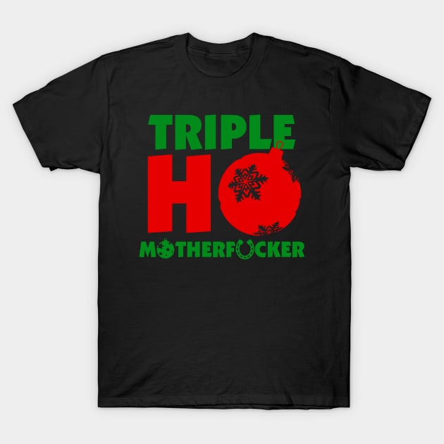 Triple Ho T-Shirt by Toby Wilkinson